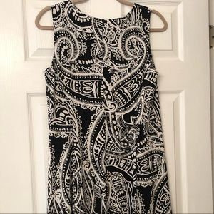 AGB Dress- Size 10.  Black/ cream